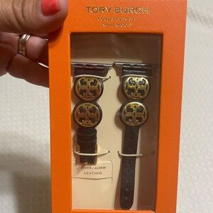 Tory Burch Leather Apple Watch Band